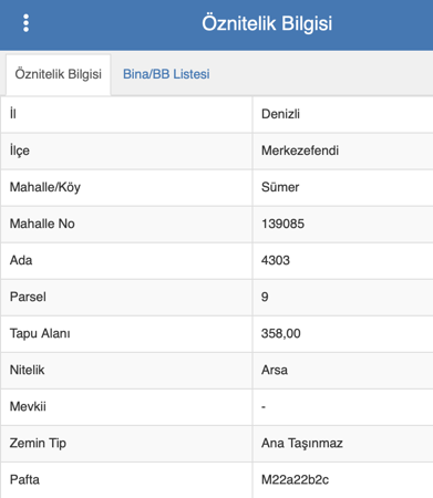DENİZLİ MERKEZEFENDİ'DE 358 M2 SATILIK ARSA 